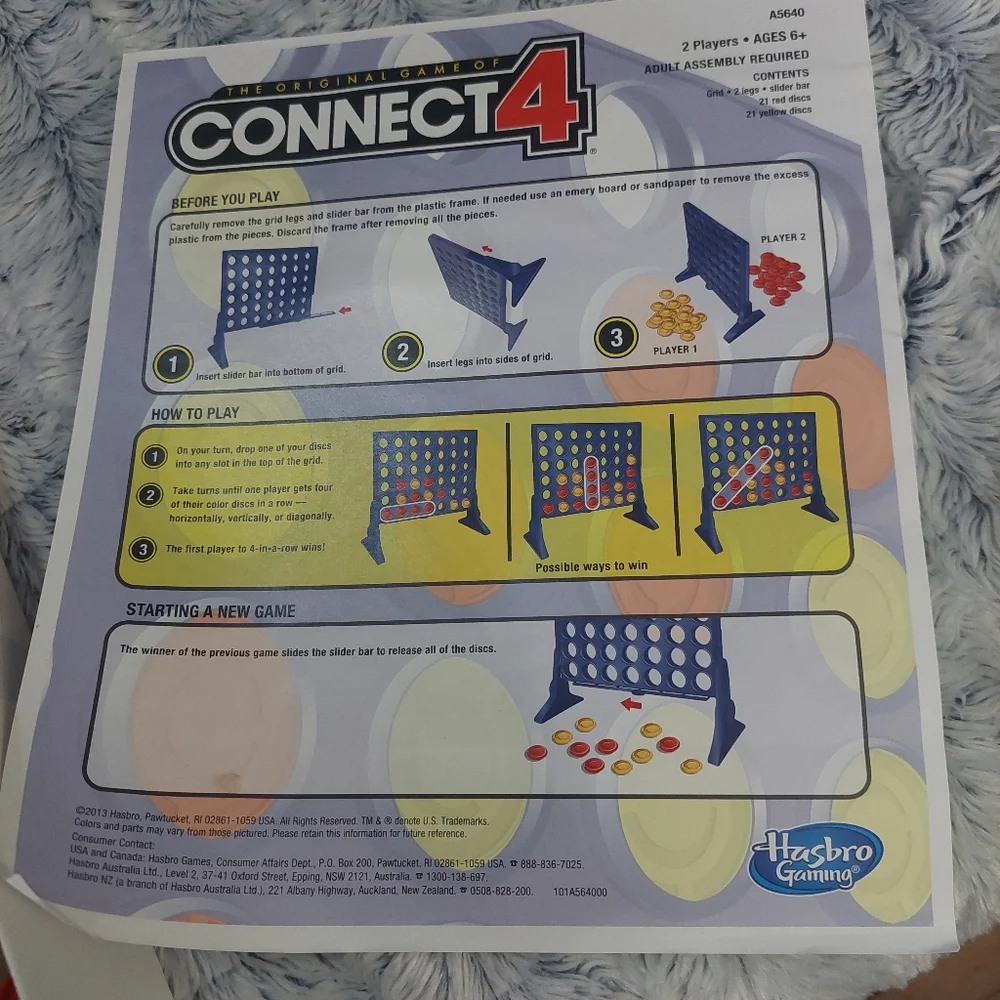Connect‎ 4 game